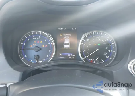 2014 Infiniti Q50 Hybrid Sport z USA, uszkodzony, nr VIN JN1AV7AP6EM692195